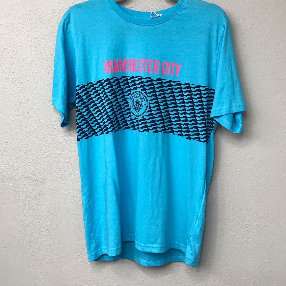 Manchester City Sky Blue Graphic Tee